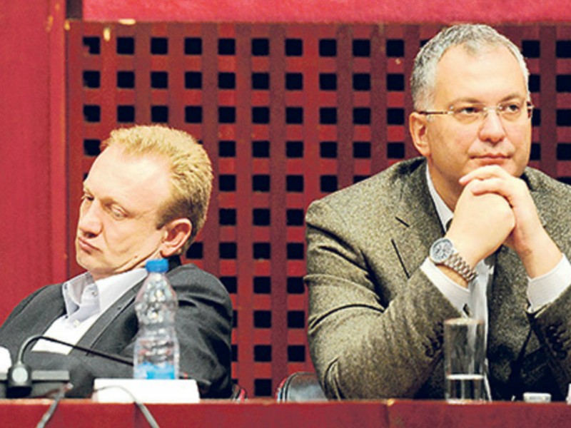 Međusobne optužbe za kriminalne radnje: Dragan Đilas i Dragan Šutanovac, bivši i aktuelni lider DS-a